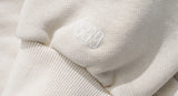 ダブルユーブイプロジェクト(WV PROJECT)  Dust Pigment Hood Zip-up Grey Beige MJOT7437