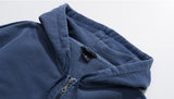 ダブルユーブイプロジェクト(WV PROJECT)  Dust Pigment Hood Zip-up Navy MJOT7437