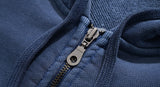 ダブルユーブイプロジェクト(WV PROJECT)  Dust Pigment Hood Zip-up Navy MJOT7437