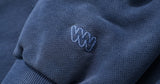 ダブルユーブイプロジェクト(WV PROJECT)  Dust Pigment Hood Zip-up Navy MJOT7437