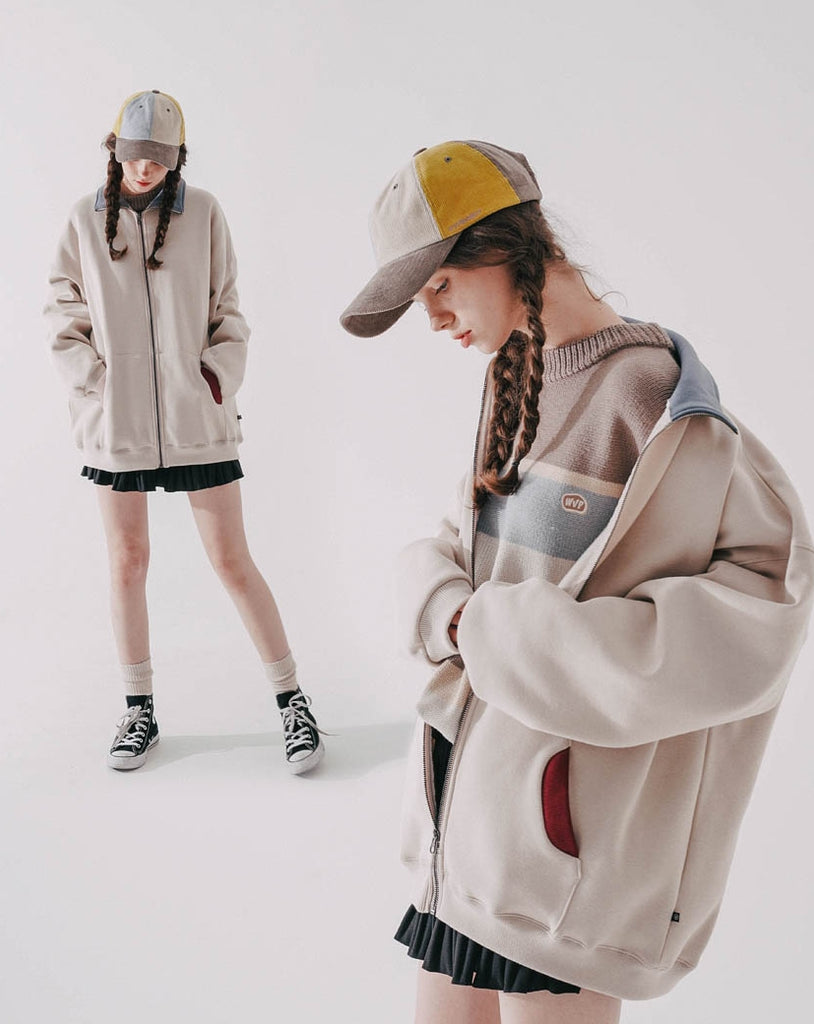 ダブルユーブイプロジェクト(WV PROJECT)  Pound Zip-up Light Beige MJOT7416