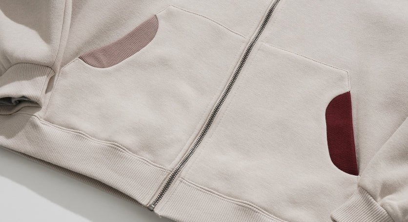 ダブルユーブイプロジェクト(WV PROJECT)  Pound Zip-up Light Beige MJOT7416