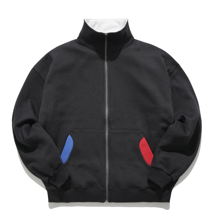 ダブルユーブイプロジェクト(WV PROJECT)  Pound Zip-up Black MJOT7416