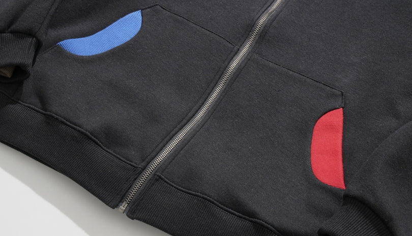 ダブルユーブイプロジェクト(WV PROJECT)  Pound Zip-up Black MJOT7416