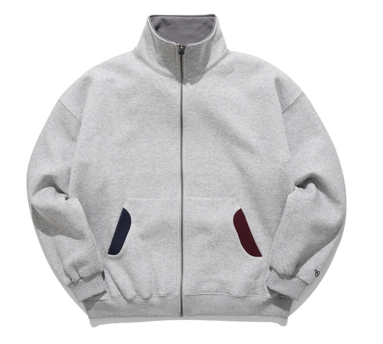 ダブルユーブイプロジェクト(WV PROJECT)  Pound Zip-up Grey MJOT7416