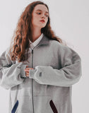 ダブルユーブイプロジェクト(WV PROJECT)  Pound Zip-up Grey MJOT7416