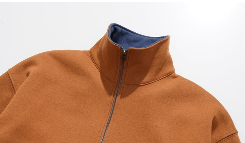 ダブルユーブイプロジェクト(WV PROJECT)  Pound Zip-up Camel MJOT7416