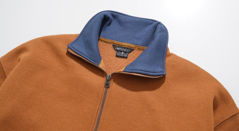 ダブルユーブイプロジェクト(WV PROJECT)  Pound Zip-up Camel MJOT7416