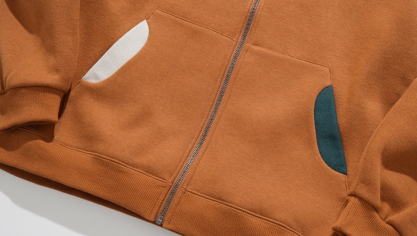 ダブルユーブイプロジェクト(WV PROJECT)  Pound Zip-up Camel MJOT7416
