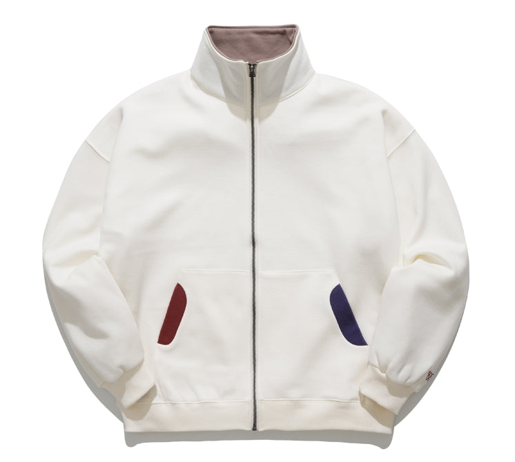 ダブルユーブイプロジェクト(WV PROJECT)  Pound Zip-up Cream MJOT7416