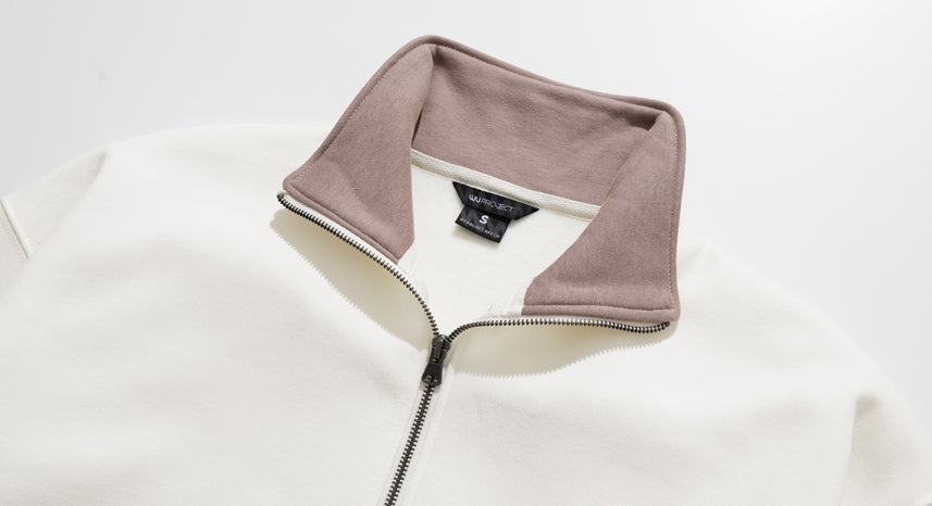 ダブルユーブイプロジェクト(WV PROJECT)  Pound Zip-up Cream MJOT7416