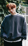 ダブルユーブイプロジェクト(WV PROJECT) Grain Pigment Sweatshirt Dark Gray MJMT7435