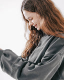 ダブルユーブイプロジェクト(WV PROJECT) Grain Pigment Sweatshirt Dark Gray MJMT7435