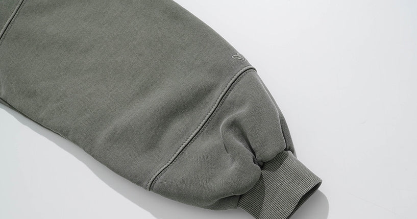 ダブルユーブイプロジェクト(WV PROJECT) Grain Pigment Sweatshirt Khaki MJMT7435