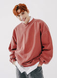 ダブルユーブイプロジェクト(WV PROJECT) Grain Pigment Sweatshirt RedBrown MJMT7435
