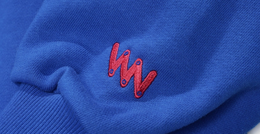 ダブルユーブイプロジェクト(WV PROJECT) Taps Sweatshirt Classic Blue SYMT7368