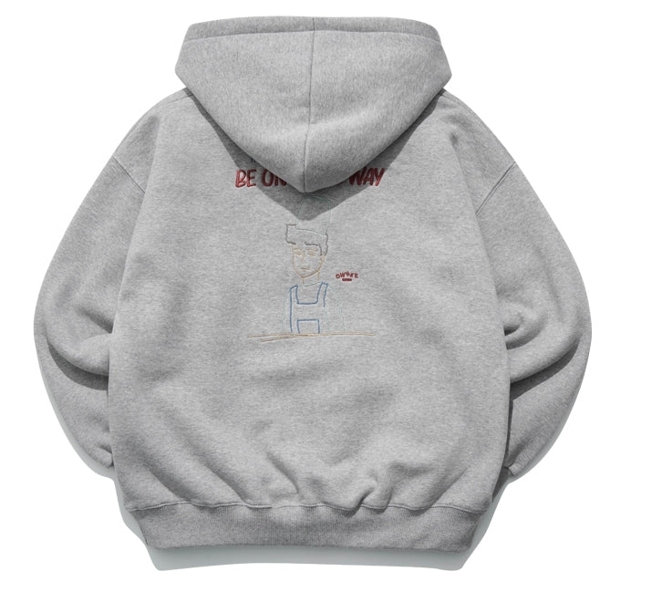 ダブルユーブイプロジェクト(WV PROJECT)  Perkins Hood Gray MJHD7431