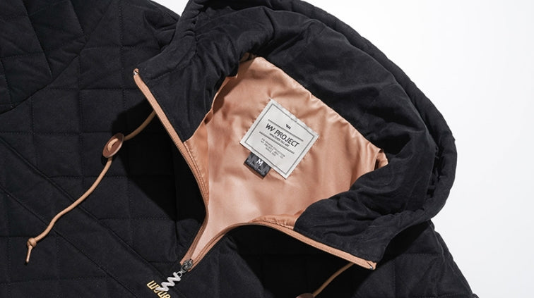 ダブルユーブイプロジェクト(WV PROJECT)  Beombi Quilted Anorak Black MJOT7400