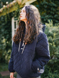 ダブルユーブイプロジェクト(WV PROJECT)  Beombi Quilted Anorak Navy MJOT7400