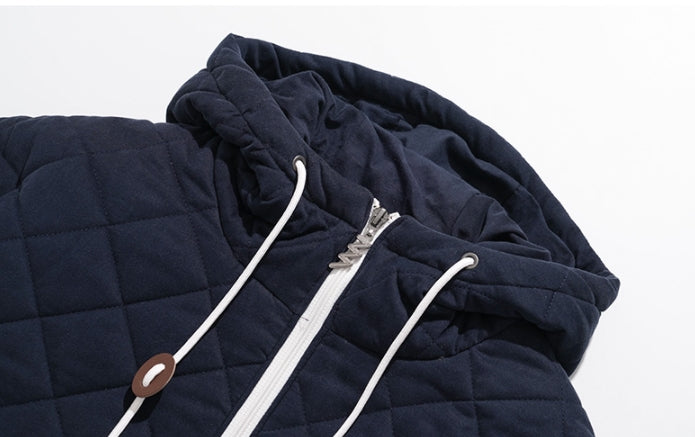 ダブルユーブイプロジェクト(WV PROJECT)  Beombi Quilted Anorak Navy MJOT7400