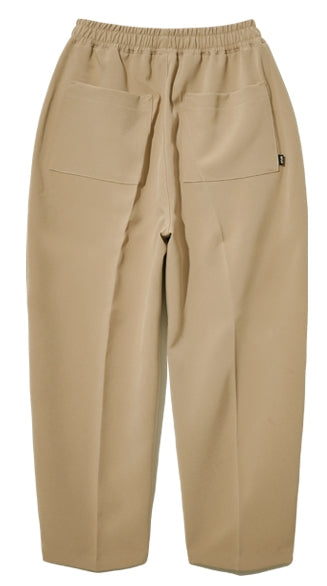 ダブルユーブイプロジェクト(WV PROJECT)  Ciabatta Wide Banding Slacks Beige CJLP7425