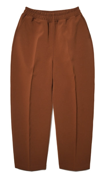 ダブルユーブイプロジェクト(WV PROJECT)  Ciabatta Wide Banding Slacks Brown CJLP7425
