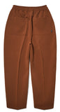 ダブルユーブイプロジェクト(WV PROJECT)  Ciabatta Wide Banding Slacks Brown CJLP7425