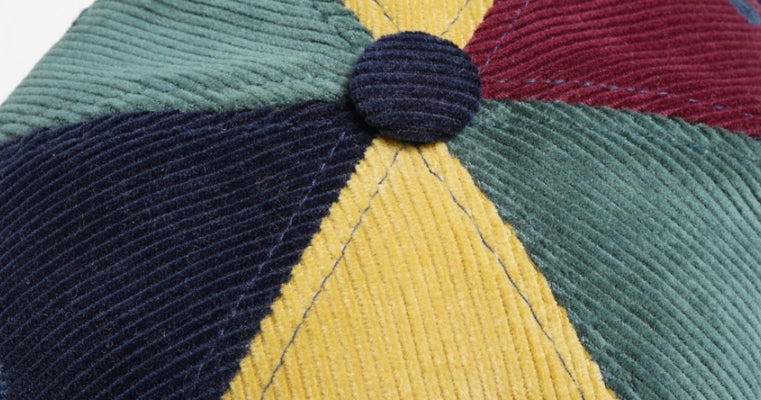ダブルユーブイプロジェクト(WV PROJECT) Roll Corduroy Ball Cap Navy MJAC7411