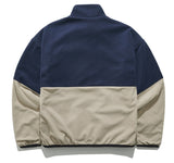 パーステップ(PERSTEP) CORDUROY POKET HALF ZIP-UP JACKET BEIGE SMOT4375