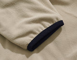パーステップ(PERSTEP) CORDUROY POKET HALF ZIP-UP JACKET BEIGE SMOT4375