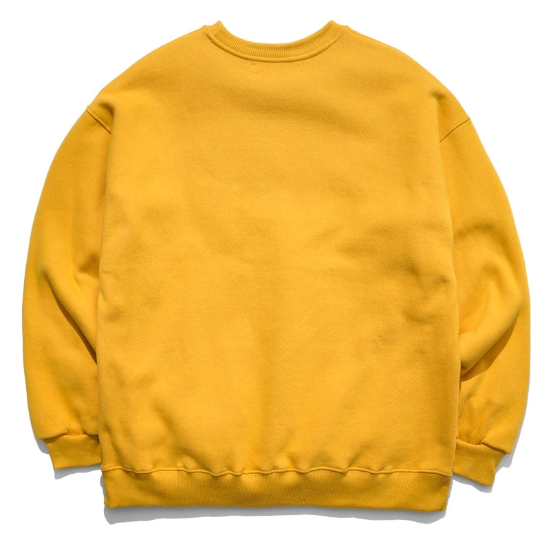 パーステップ(PERSTEP) ROUGH KING SWEATSHIRT MUSTARD SMMT4387