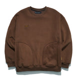 パーステップ(PERSTEP) ROUGH KING SWEATSHIRT BROWN SMMT4387