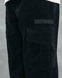 パーステップ(PERSTEP) POCKET CORDUROY PANTS BLACK JULP4384