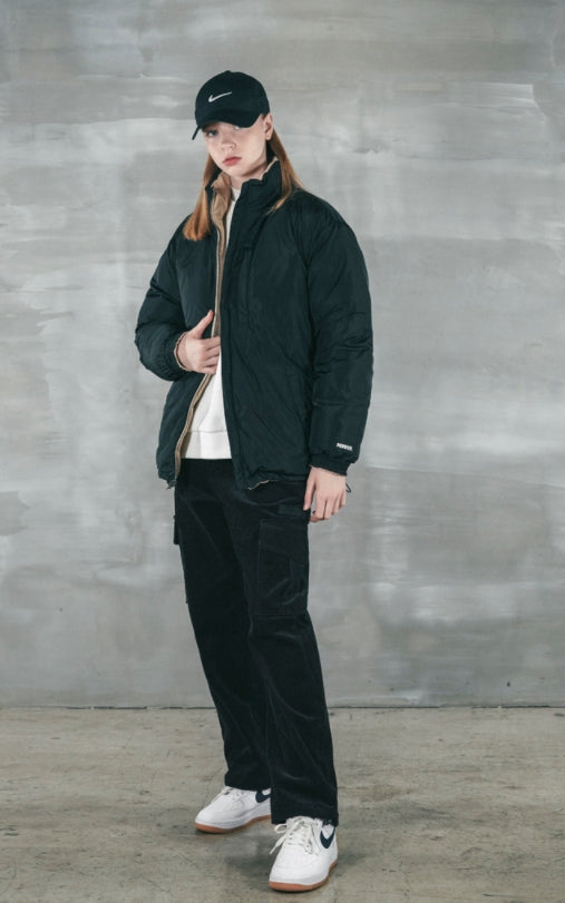 パーステップ(PERSTEP) POCKET CORDUROY PANTS BLACK JULP4384