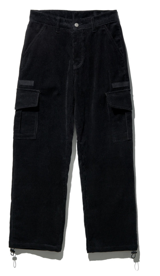 パーステップ(PERSTEP) POCKET CORDUROY PANTS BLACK JULP4384