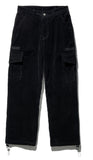 パーステップ(PERSTEP) POCKET CORDUROY PANTS BLACK JULP4384