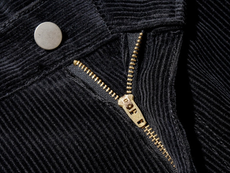 パーステップ(PERSTEP) POCKET CORDUROY PANTS BLACK JULP4384