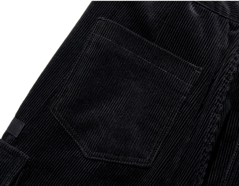 パーステップ(PERSTEP) POCKET CORDUROY PANTS BLACK JULP4384