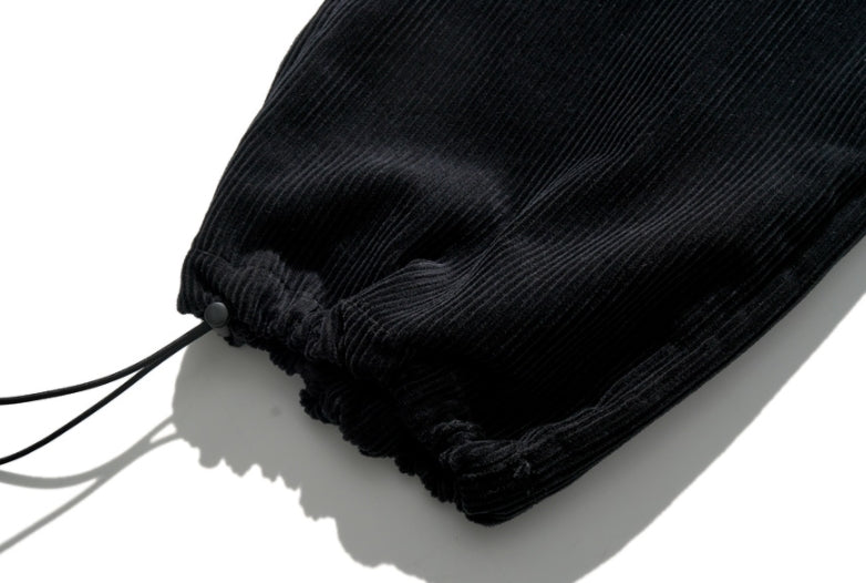 パーステップ(PERSTEP) POCKET CORDUROY PANTS BLACK JULP4384