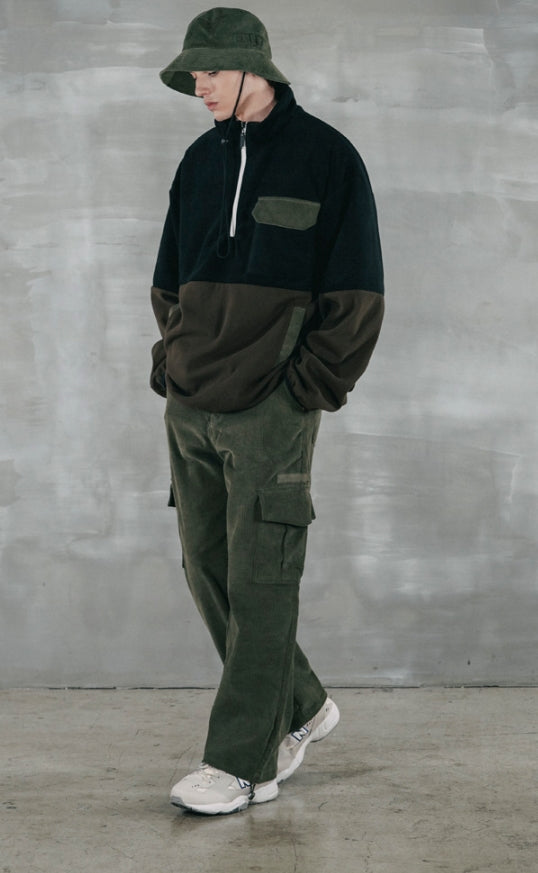 パーステップ(PERSTEP) POCKET CORDUROY PANTS KHAKI JULP4384
