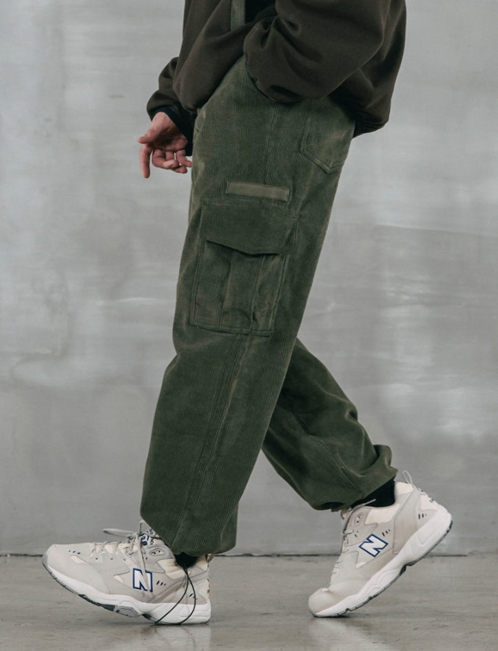 パーステップ(PERSTEP) POCKET CORDUROY PANTS KHAKI JULP4384