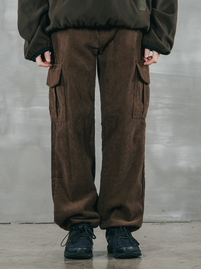 パーステップ(PERSTEP) POCKET CORDUROY PANTS BROWN JULP4384