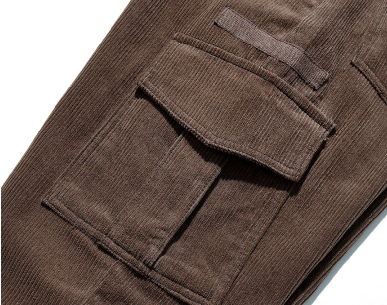 パーステップ(PERSTEP) POCKET CORDUROY PANTS BROWN JULP4384
