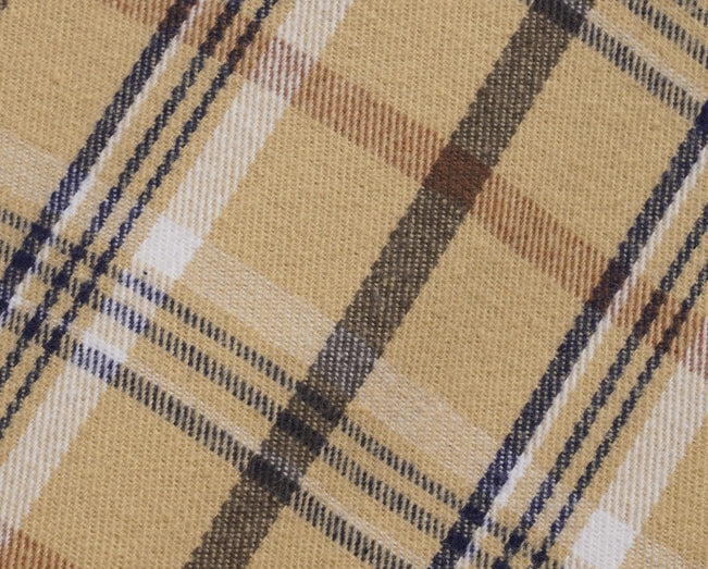 パーステップ(PERSTEP) TOPIC CHECK SHIRT BEIGE SMLS4380