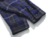 パーステップ(PERSTEP) TOPIC CHECK SHIRT NAVY SMLS4380