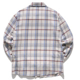 パーステップ(PERSTEP) TOPIC CHECK SHIRT IVORY SMLS4380
