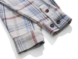 パーステップ(PERSTEP) TOPIC CHECK SHIRT IVORY SMLS4380