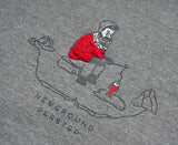パーステップ(PERSTEP) NEW GROUND SWEATSHIRT CHARCOAL SMMT4385