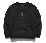 パーステップ(PERSTEP) NEW GROUND SWEATSHIRT BLACK SMMT4385