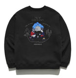 パーステップ(PERSTEP) NEW GROUND SWEATSHIRT BLACK SMMT4385